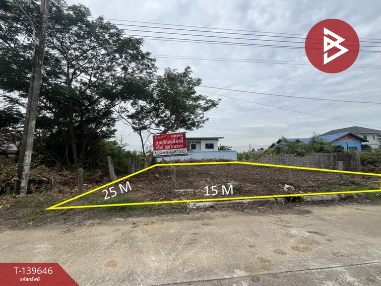 Beautiful land for sale, area 100 square meters, Sam Phran, Nakhon Pathom. – รูปที่ 3