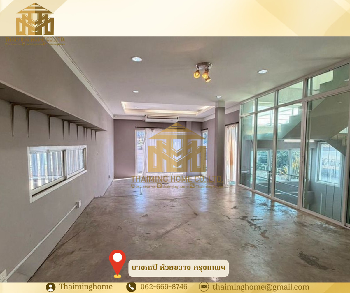ให้เช่า โฮมออฟฟิศ พระราม 9 พื้นที่ใช้สอยรวม 750ตรม (TO8-00926) – รูปที่ 4