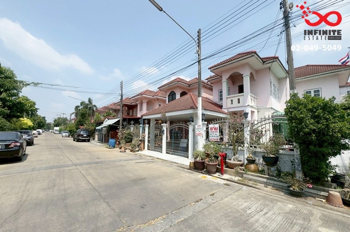 ขายบ้านแฝด 2 ชั้น บ้านธนารมณ์ (ธนาริน) ถนนหทัยราษฎร์ - สายไหม ลำลูกกา – รูปที่ 2