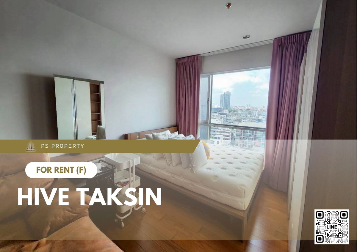 For Rent 📍 Hive Taksin 📍 Fully furnished with appliances, near BTS Wongwian Yai. For Rent 📍 Hive Taksin 📍 Fully furnished with appliances, near BTS Wongwian Yai.