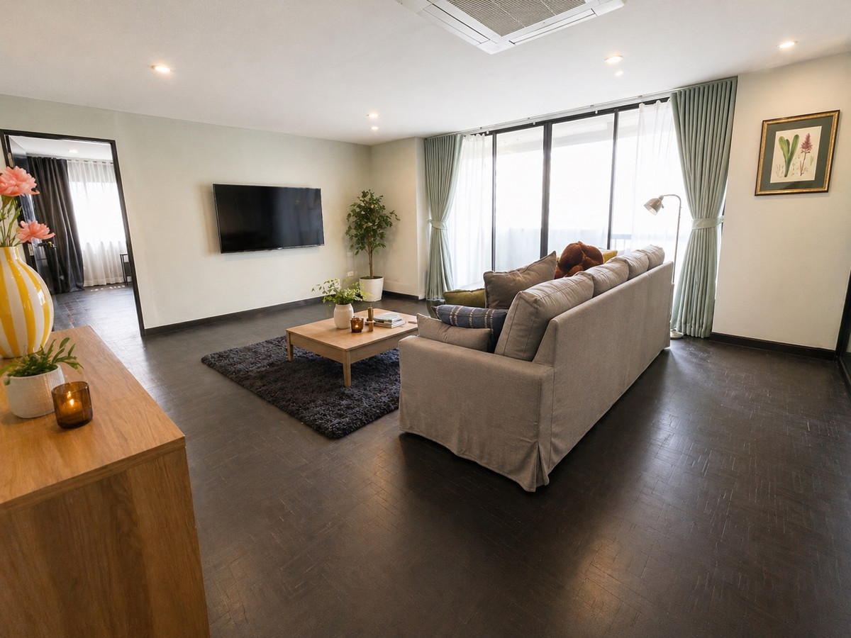 ด่วน ให้เช่า คอนโดใจกลางสุขุมวิท49. For rent  Newly renovated condominium in the heart of Sukhumvit 49. – รูปที่ 4