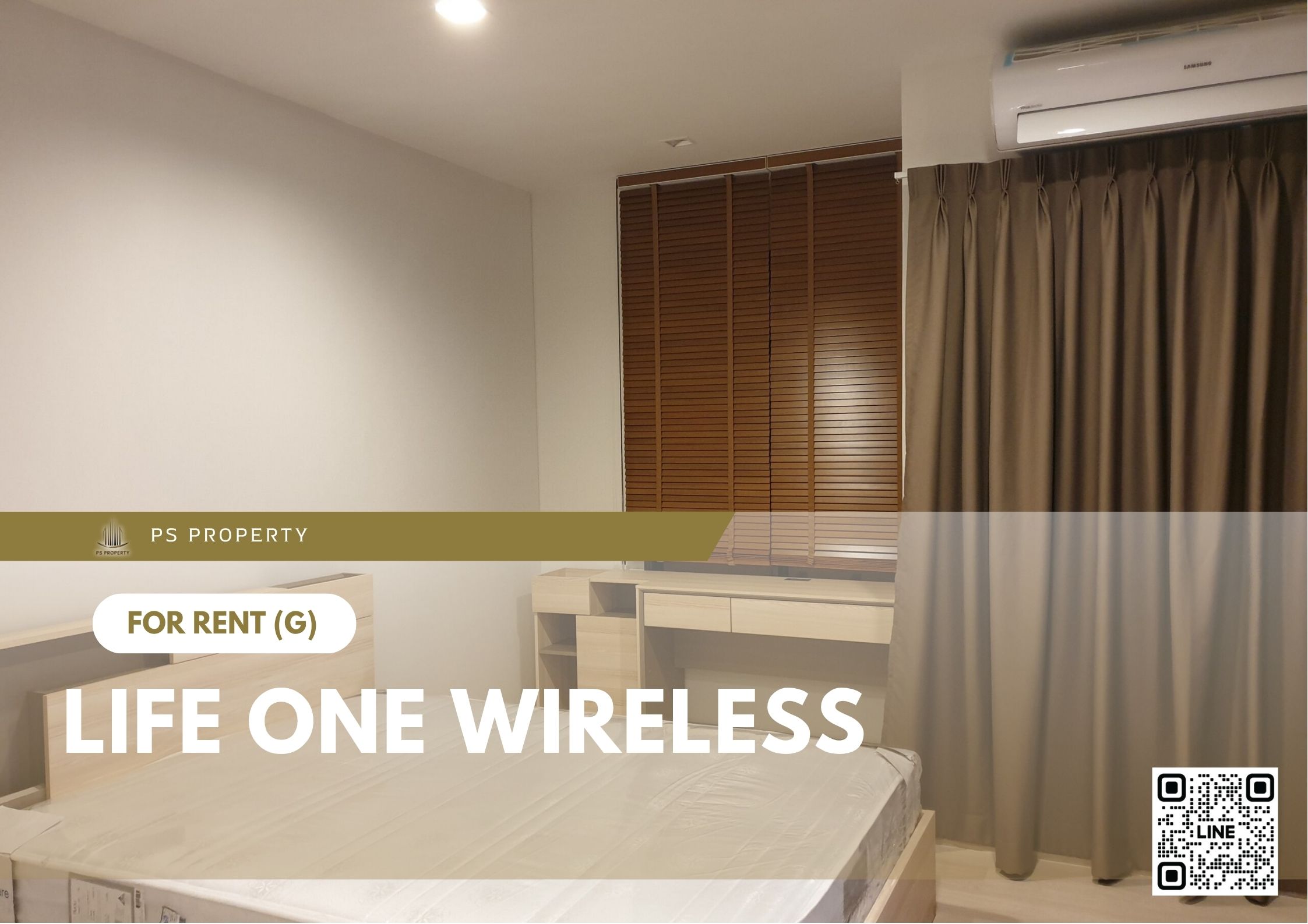 For Rent ✨ Life One Wireless ✨ Fully furnished with appliances, near BTS Phloen Chit. For Rent ✨ Life One Wireless ✨ Fully furnished with appliances, near BTS Phloen Chit.