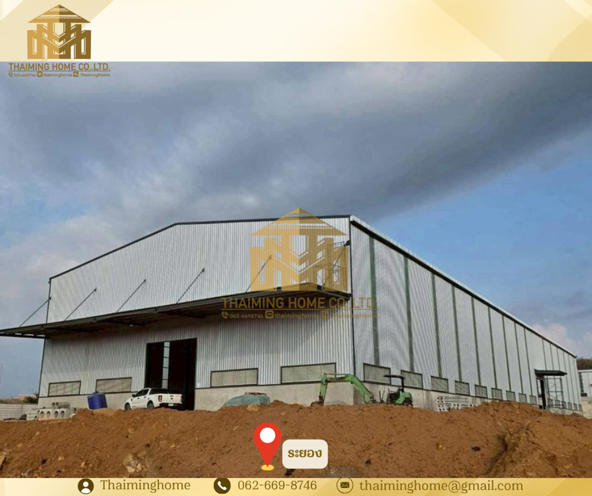 ให้เช่าโกดัง/โรงงาน พื้นที่ส่ม่วง 2880ตรม นิคมพัฒนา ระยอง
