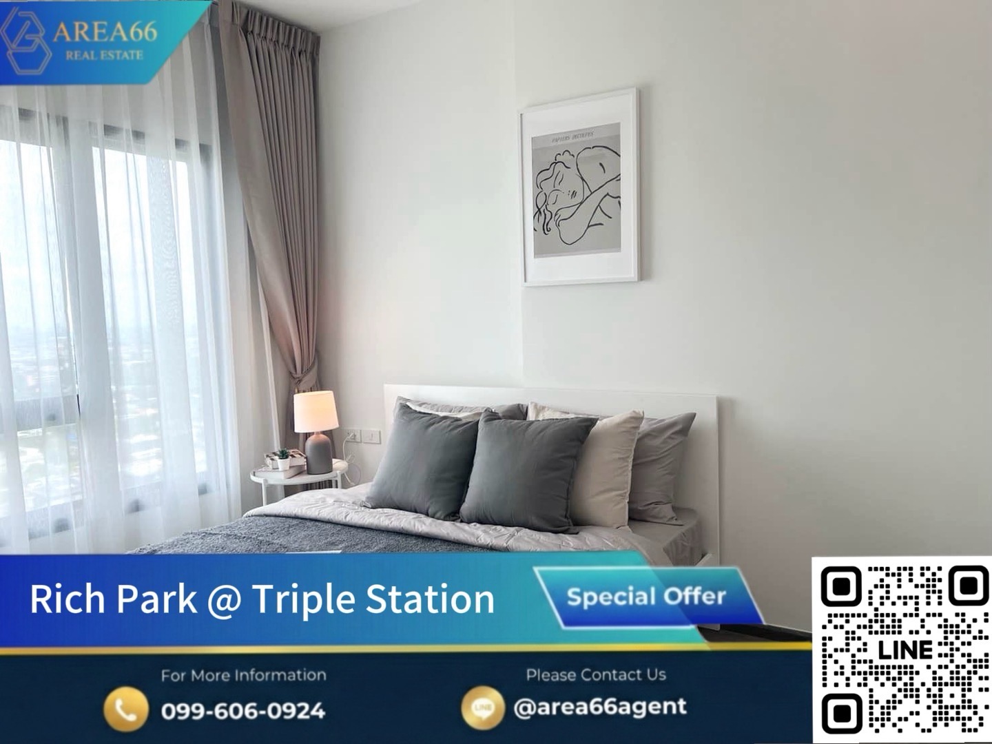 🔥 ห้องสวย แสงดี บรรยากาศน่าอยู่
Rich Park Triple Station (ริชพาร์ค ทริปเปิ้ล สเตชั่น) 🔥 ห้องสวย แสงดี บรรยากาศน่าอยู่
Rich Park Triple Station (ริชพาร์ค ทริปเปิ้ล สเตชั่น)