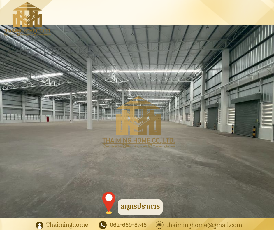 Warehouse/warehouse for rent, 8,472 sq m, purple area, Bangna Trat (TW8-18626) – รูปที่ 2