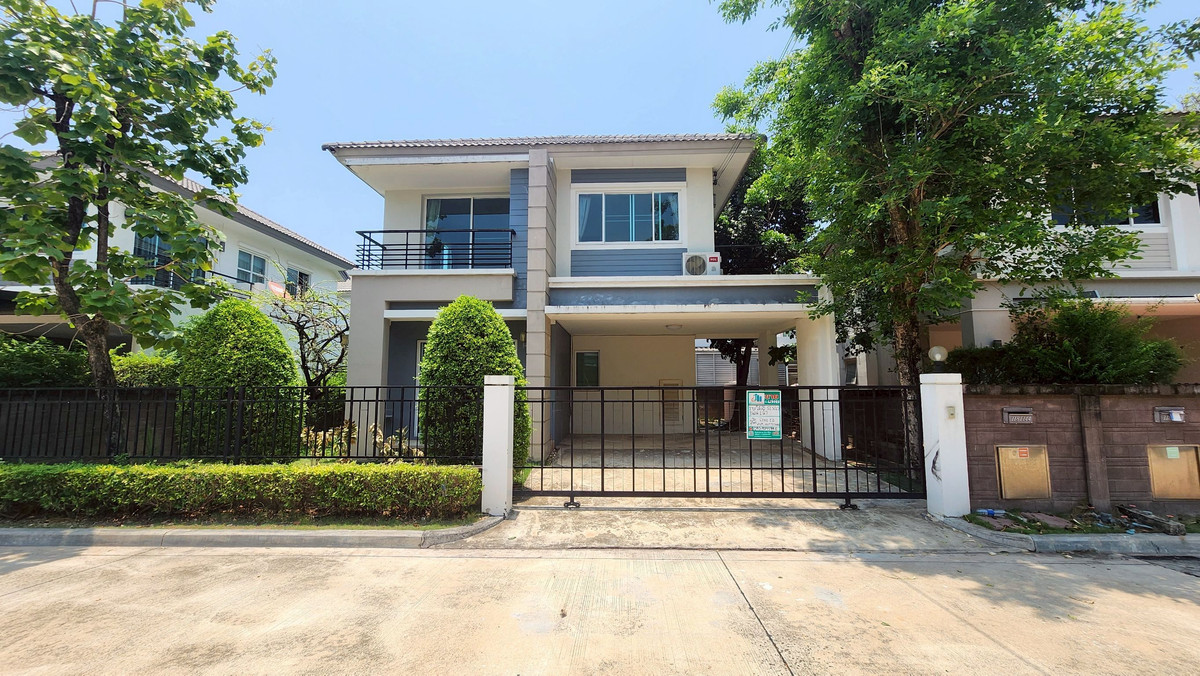96320 - ขาย/ให้เช่า บ้านเดี่ยว 2 ชั้น โครงการ The Grand Rama 2 (Infinia Zone) บ้านสวยพร้อมอยู่ ทำเลพระราม 2 ราคาคุ้มสุดในโครงการ!
