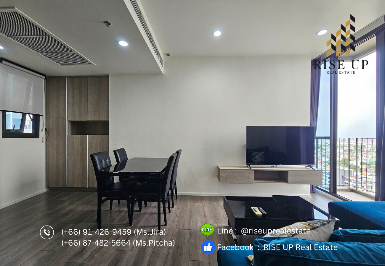 ปล่อยเช่า 📣 Whizdom Essence Condo, 2 ห้องนอน, 2 ห้องน้ำ, ขนาด 55 ตร.ม. 🔥37,000  บาท/เดือน🔥 – รูปที่ 3