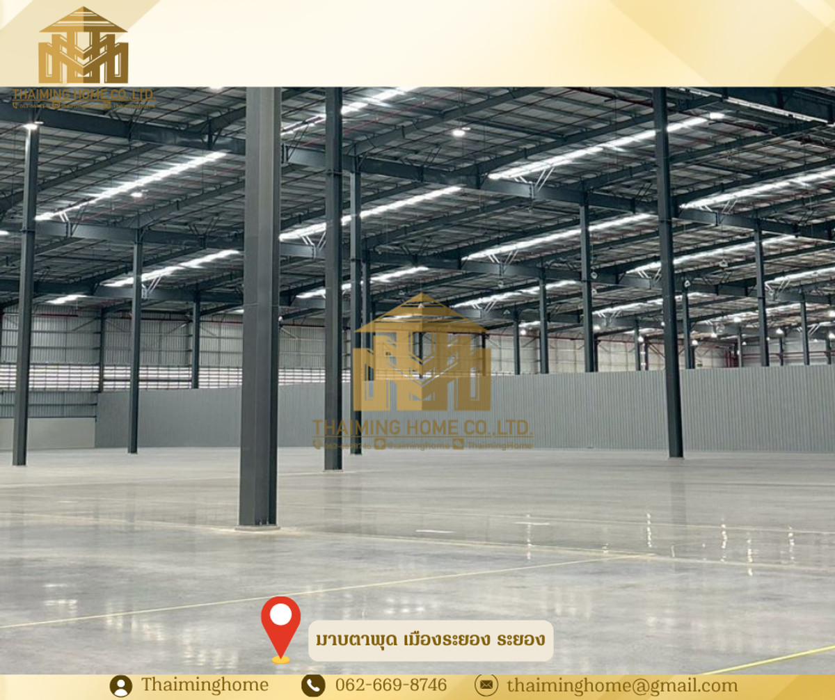Warehouse for rent with office, size 11,538 sq m, Huai Pong, Map Ta Phut, Mueang Rayong, Rayong Province (TW8-13226) – รูปที่ 2