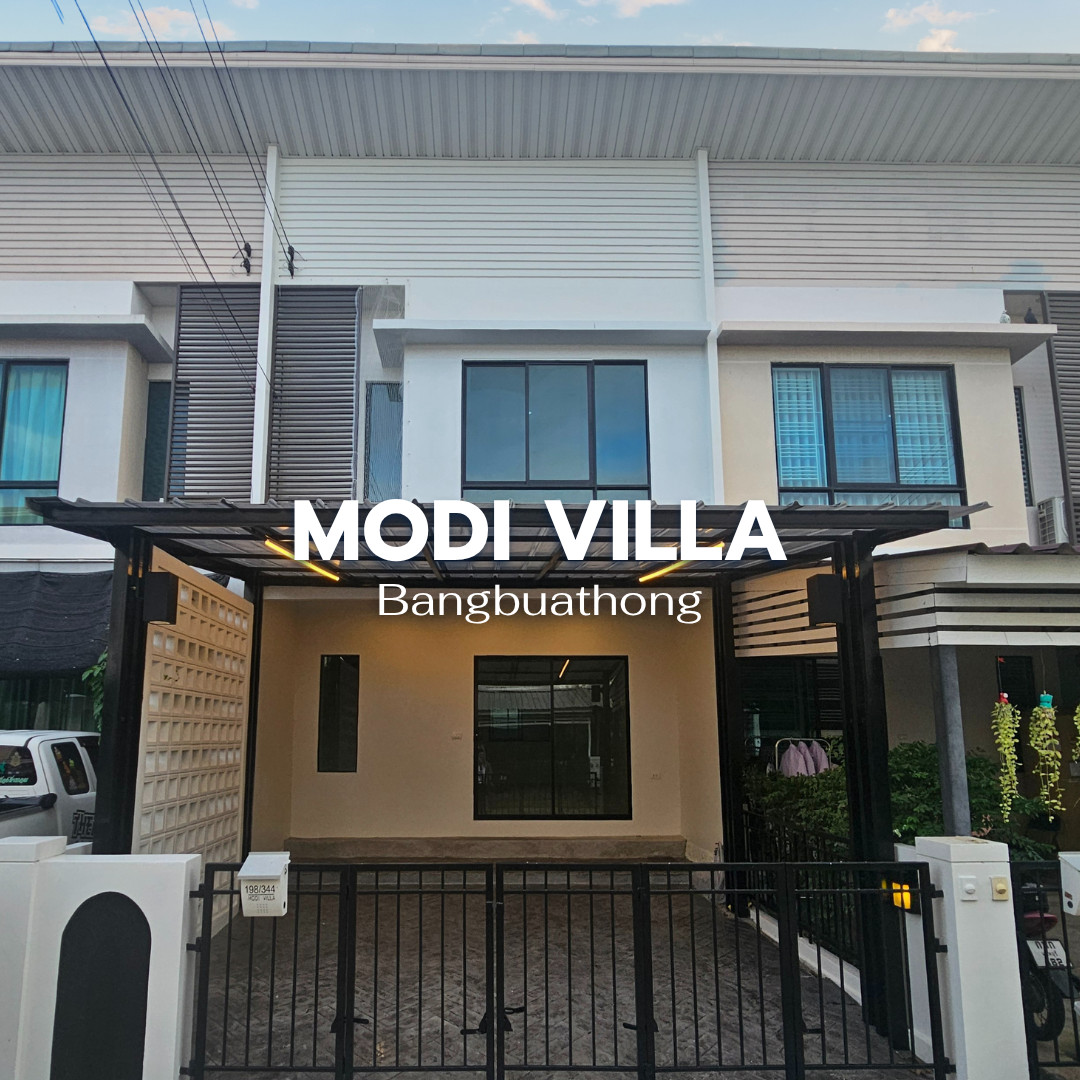 🏡 Townhome for Rent – Modi Villa Bangbuathong Located in Bang Bua Thong, Nonthaburi🌳 Line : @steadfastre 🏡 Townhome for Rent – Modi Villa Bangbuathong Located in Bang Bua Thong, Nonthaburi🌳 Line : @steadfastre