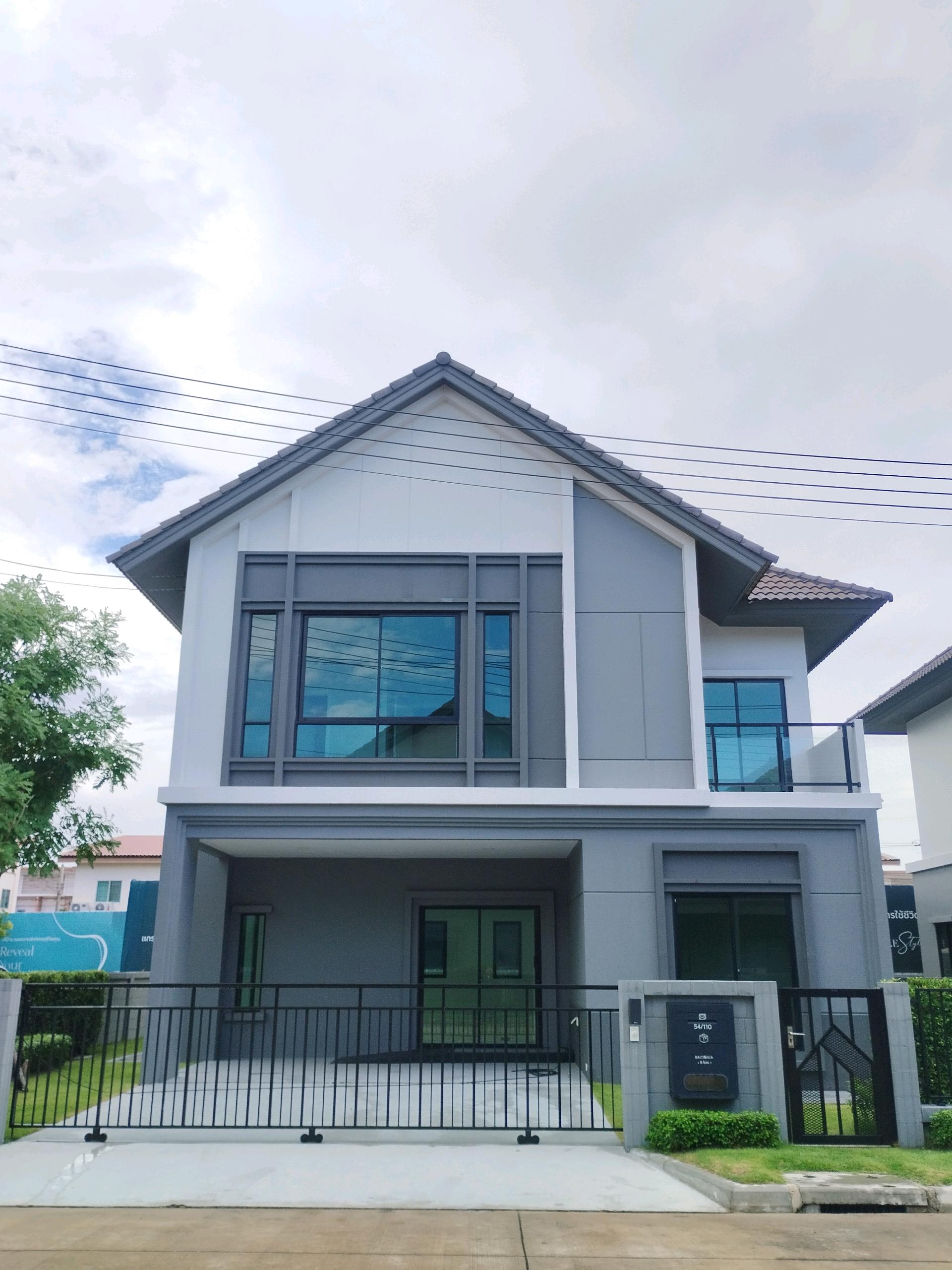 บ้านเดี่ยวใกล้รถไฟฟ้า