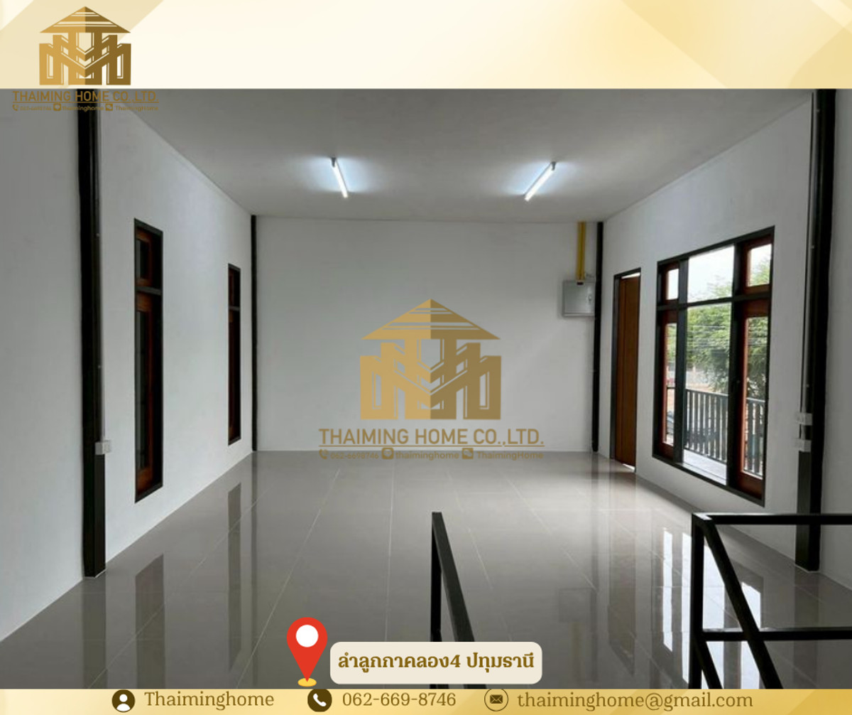 Warehouse for rent with office, ready to use, Lam Luk Ka Khlong 4, Pathum Thani. – รูปที่ 4