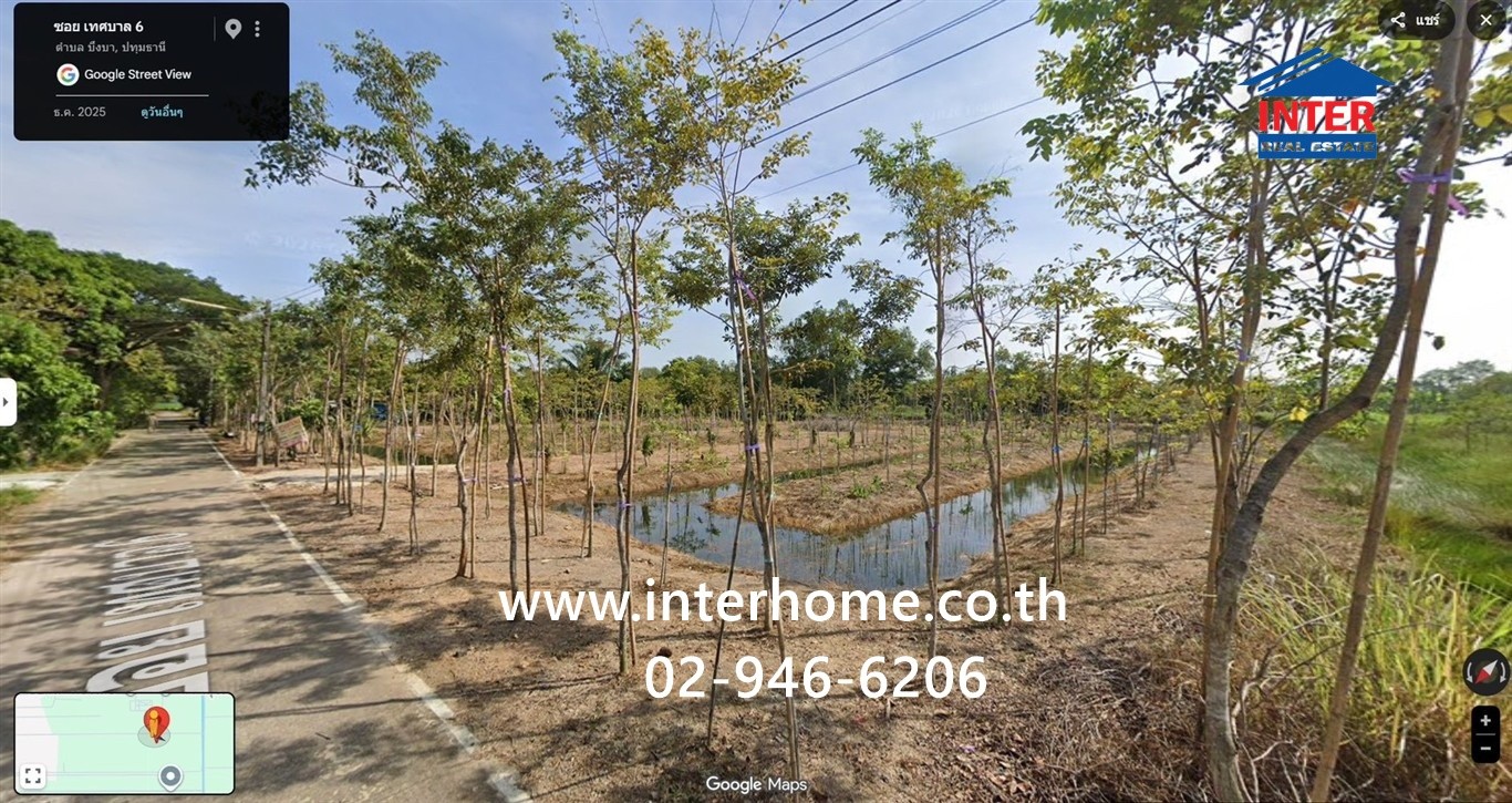 ที่ดินเปล่า 3 ไร่ ที่ดิน ใกล้การไฟฟ้าส่วนภูมิภาคหนองเสือ ซอยเทศบาล6 ถนนรังสิต-นครนายก หนองเสือ ปทุมธานี – รูปที่ 2