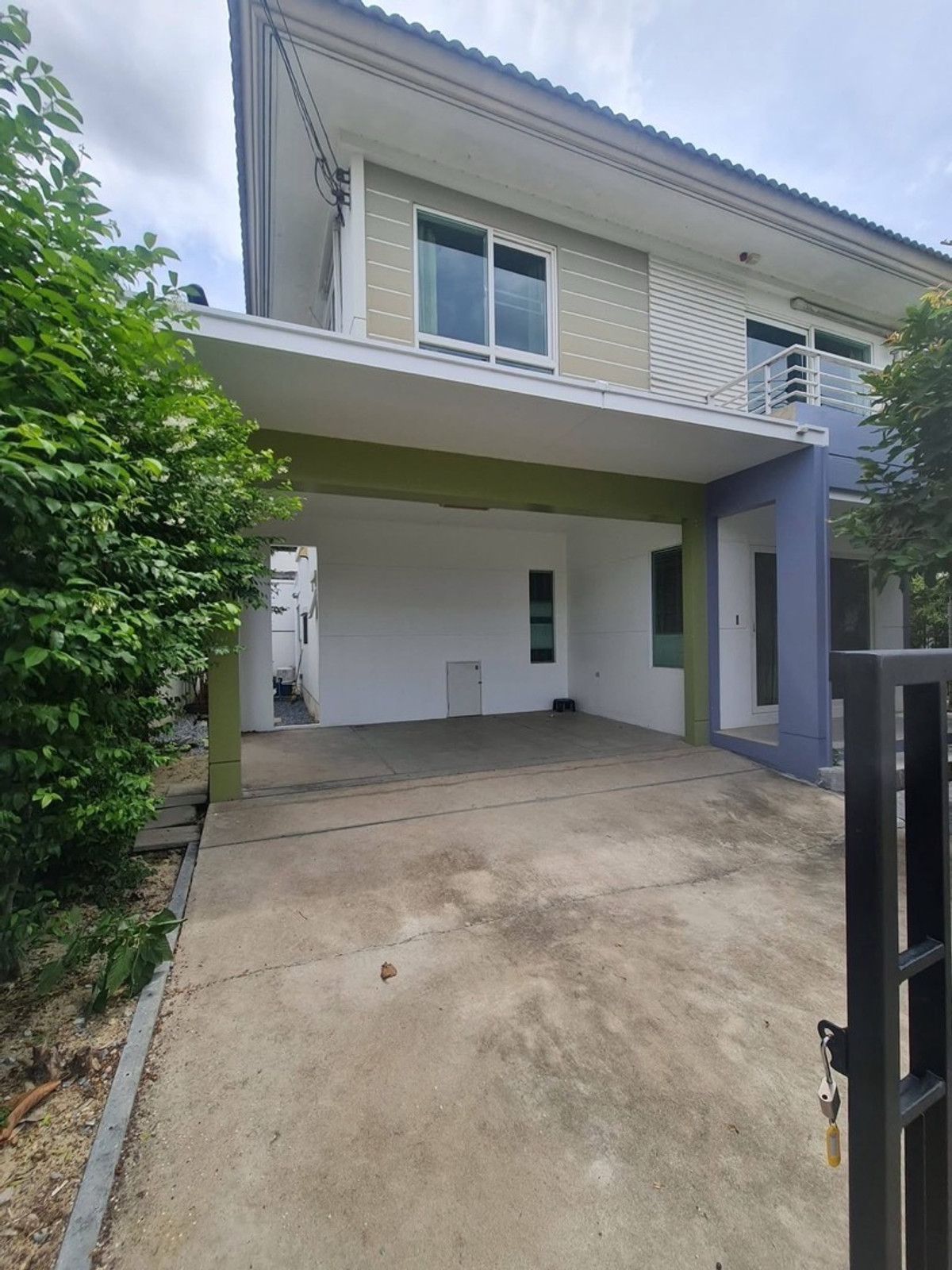 For rent, Chaiyaphruek Village Rattanathibet Wongwaen | House ready to move in | 4 bedrooms, 3 bathrooms, parking for 2 cars 
 | 62 sq m | 248 sq m | 20,000 baht month