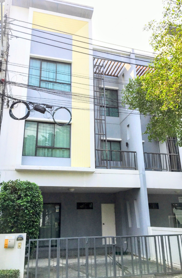  ขาย 🔥 ทาวน์โฮม 3 ชั้น หน้าบ้านไม่ชนใคร วิวสวน 🌳  Thana Cluster Ratchapruek-Bang Phlu Station ธนาคลัสเตอร์ ราชพฤกษ์-สถานีบางพลู  เดินทางสะดวก 