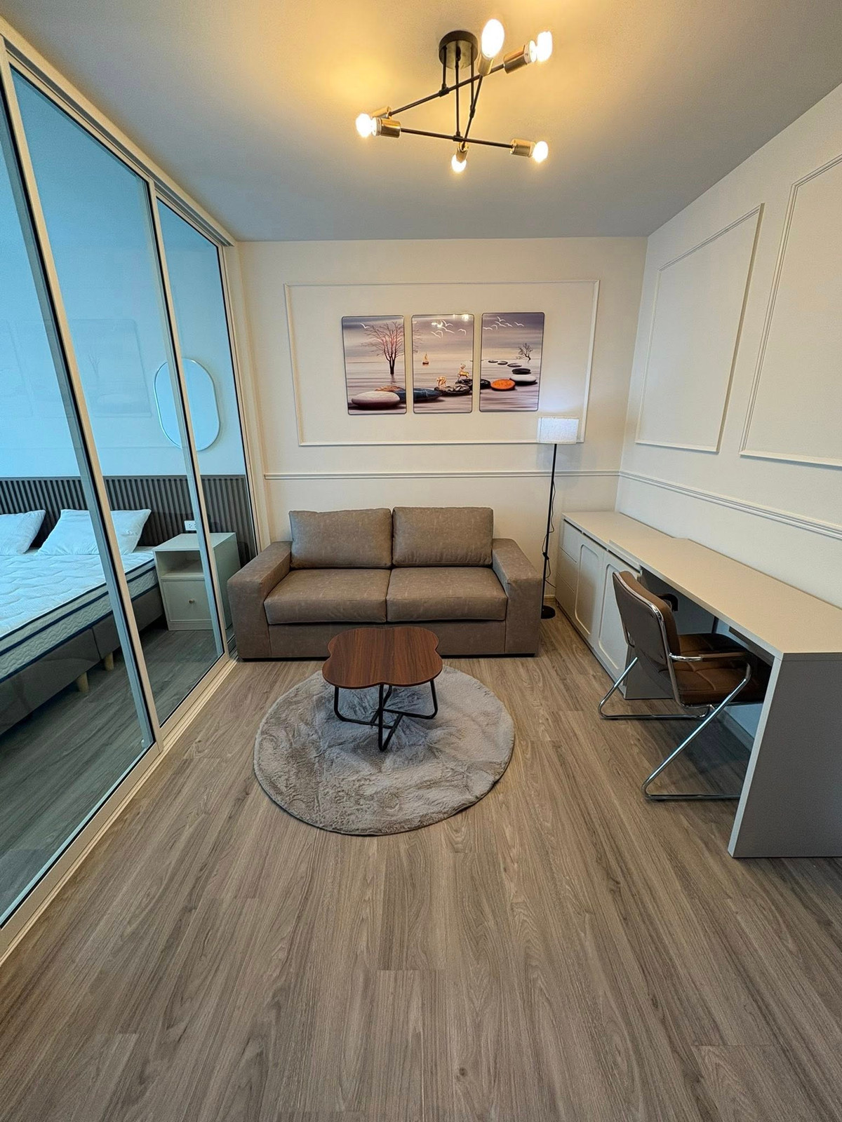 For Rent : รีเจ้นท์โฮม บางนา ใกล้Bts 1ห้องนอน 1ห้องน้ำ ห้องสวย เฟอร์นิเจอร์ครบ พร้อมเข้าอยู่ – รูปที่ 3