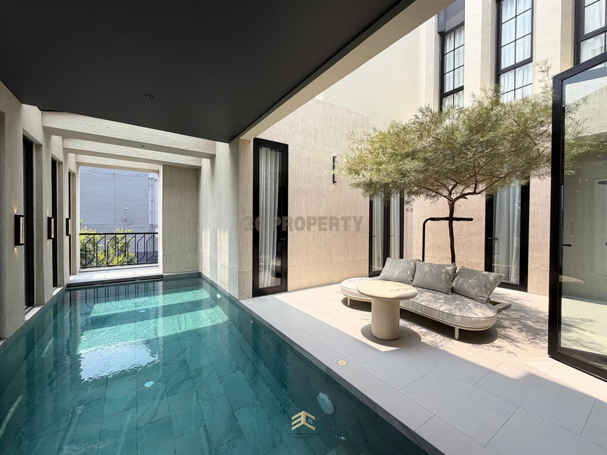 Luxury home, new project in Rama 9 area: DAVEN RAMA 9 (starting at 63 million baht) make an appointment to visit Kee 095-0898947 – รูปที่ 4