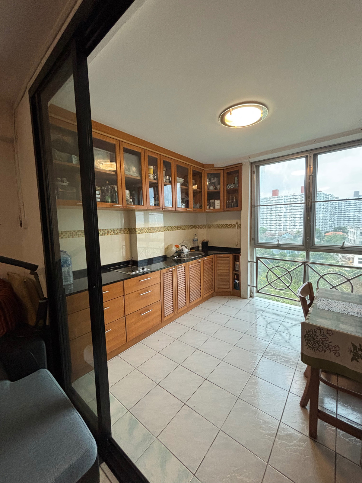 Condo for sale, Baan Suan Phong Phet, Building A, 7th floor, newly renovated throughout the room, full built-ins. – รูปที่ 4