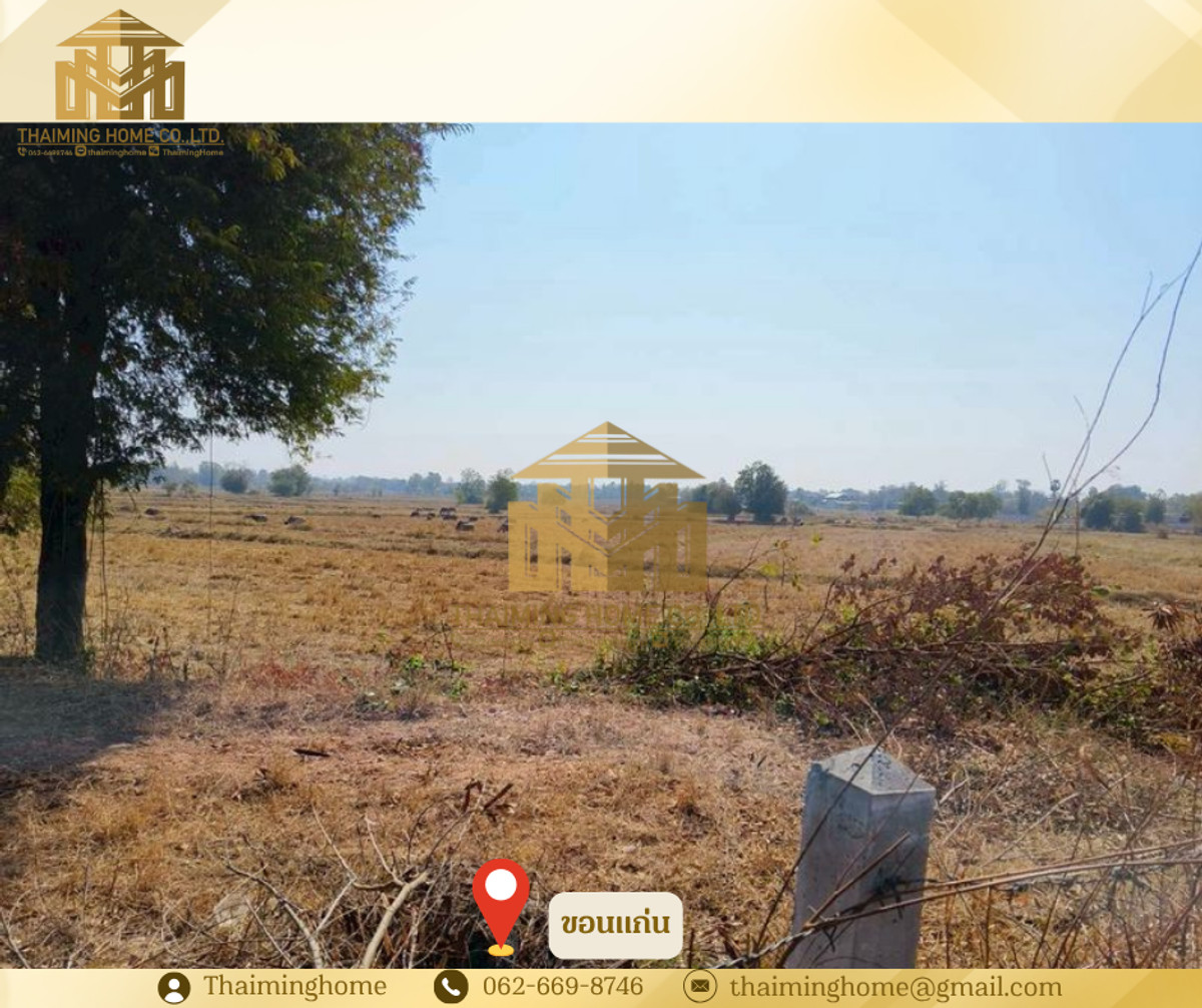 Large plot of land for sale High potential location, Phon District, Khon Kaen (TL07-0826) – รูปที่ 3