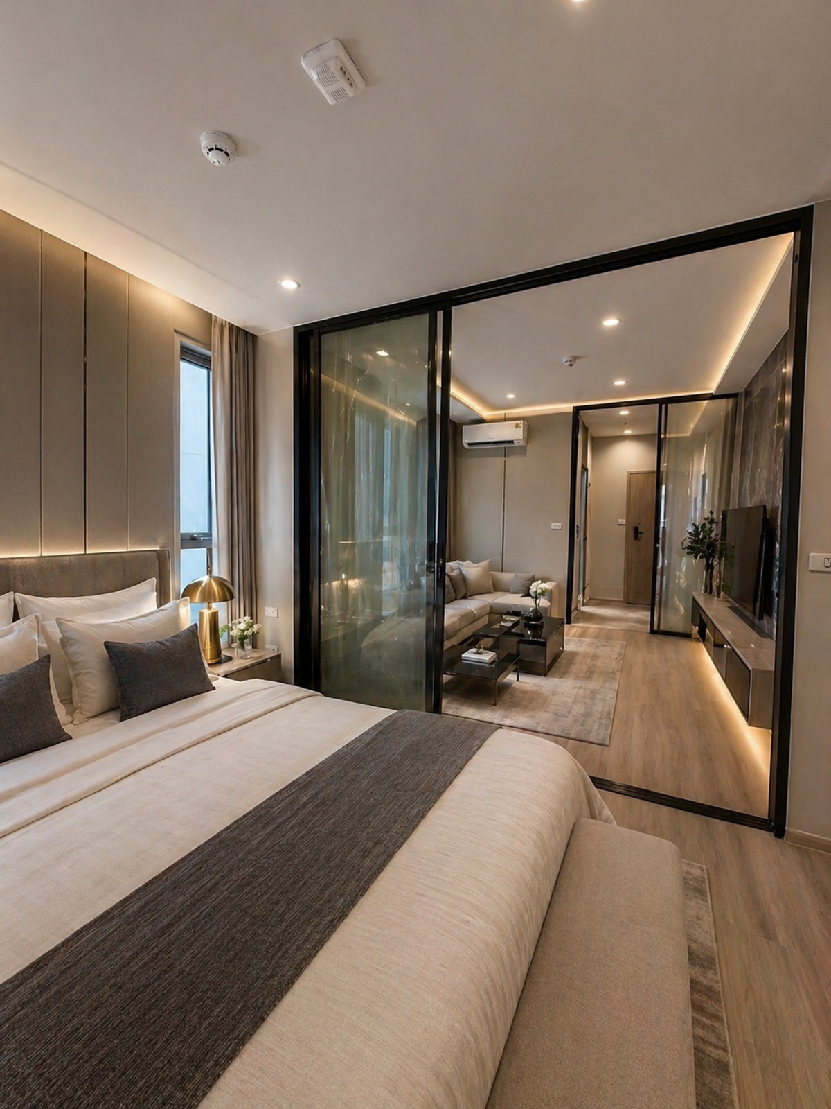 Culture Thonglor  1 Bed Simplex ออกแบบฟังชั่นห้องแยกเป็นสัดส่วน ราคาโครงการ