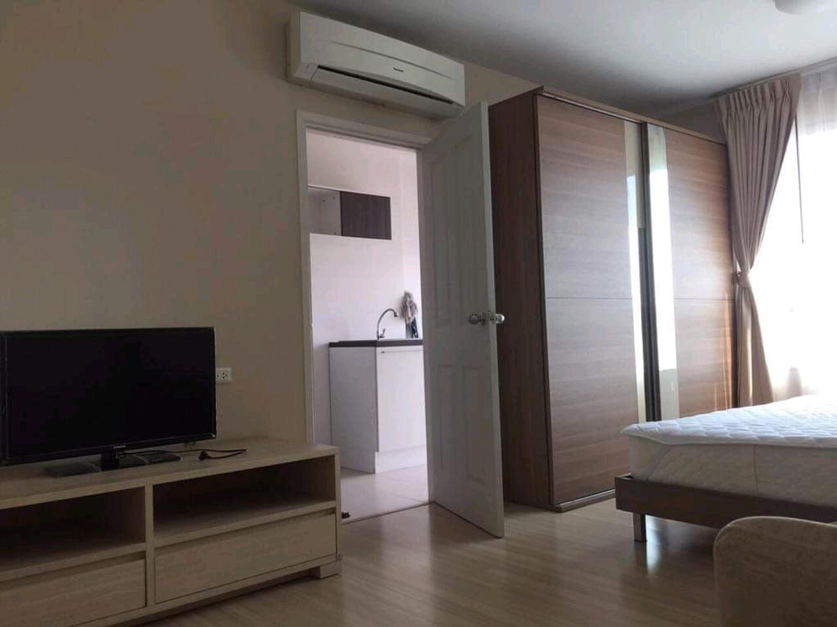 For rent: Plum Condo, Plum Condo Nawamin, Building A, next to Lotus Head Office. Fully furnished, ready to move in immediately, 7,000 baht per month. – รูปที่ 3