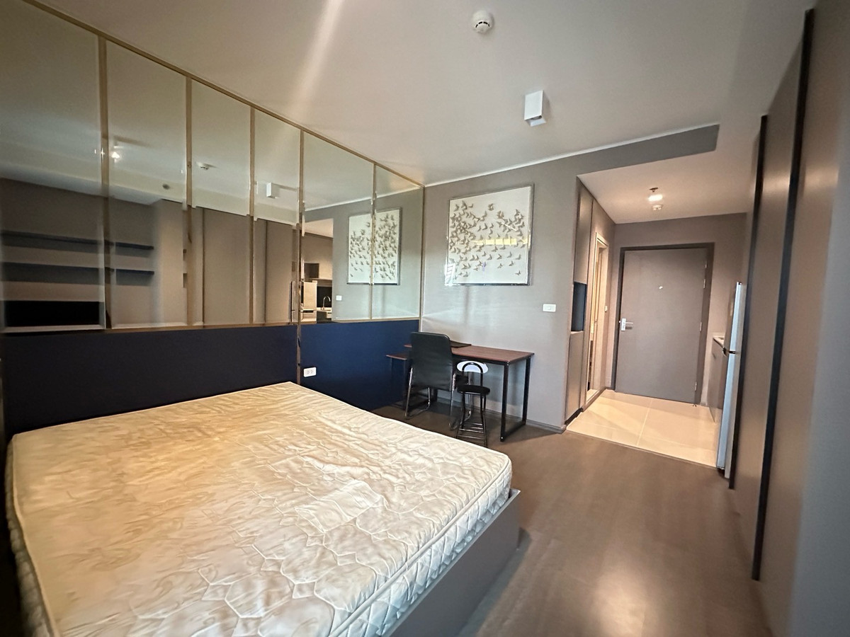 For rent ให้เช่าคอนโด ideo sukhumvit 93 (ไอดีโอ สุขุมวิท 93) ชั้นสูง 24+ ตึก A Studio 27 ตร.ม 12,000 /เดือน.