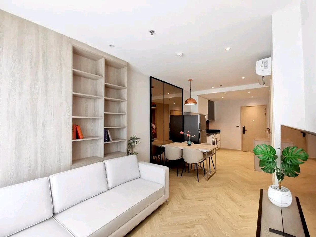 ให้เช่าคอนโด Sky Walk Residence สุขุมวิท 69 (W District) ห้องใหญ่ 2 ห้องนอน พร้อมเข้าอยู่! – รูปที่ 3