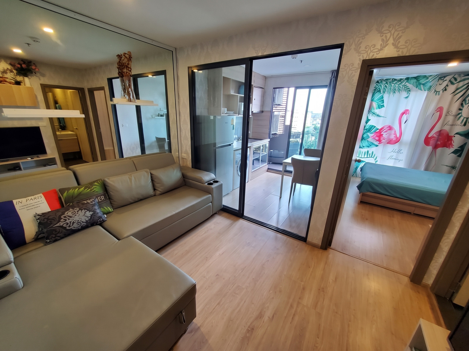 ห้องสวยแต่งครบ เฟอร์ฯครบพร้อมอยู่ ราคาดีมาก!!⭐ IDEO O2 Bangna (ไอดีโอ โอทู บางนา) – รูปที่ 2
