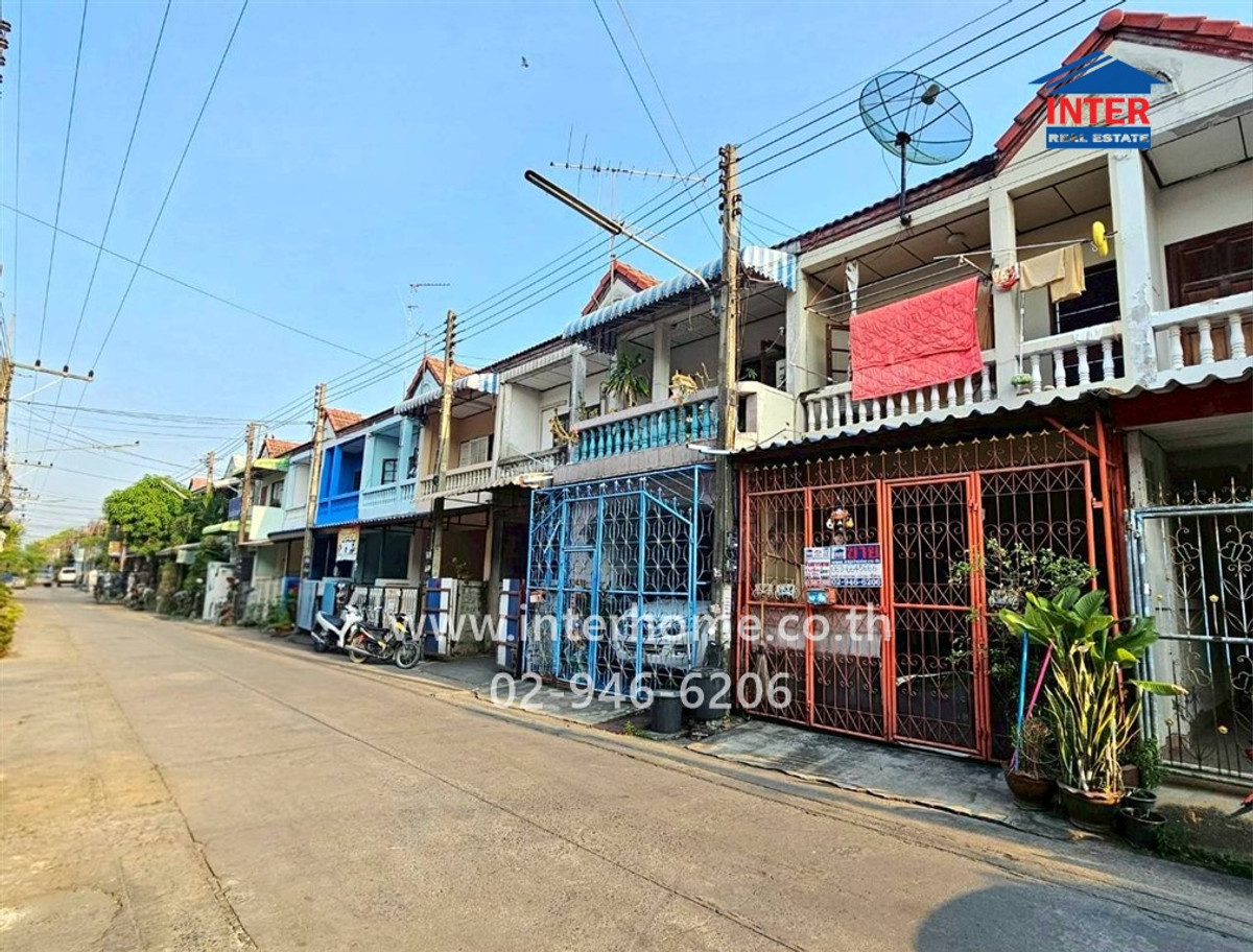 Townhouse, 2 floors, 16 sq m, Air Villa Village, Lam Luk Ka Khlong 3, near the Green Line, Khu Khot Station, Lam Luk Ka Road, Liap Khlong Sam Road, Lam Luk Ka, Pathum Thani. – รูปที่ 3
