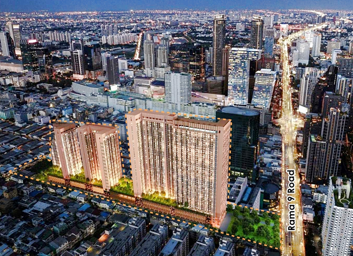 Commercial Spaces For Sale 96, 143, 549 sqm. at New Condominium on Rama 9 Asoke Dindaeng