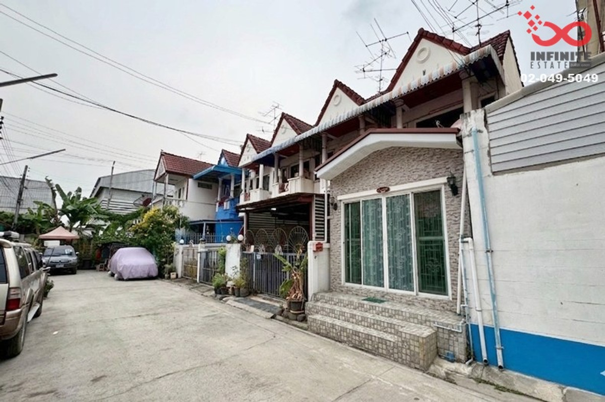ขายทาวน์เฮ้าส์ บ้านทิพย์มงคล 1 หนามแดง-บางพลี สมุทรปราการ 17 ตร.ว. 2 ชั้น ต่อเติมสวย – รูปที่ 2