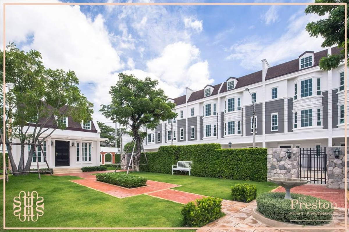 ขายทาวน์โฮมแปลงมุม The Preston Townhome (เดอะ เพรสตัน พระราม 9 – ศรีนครินทร์) ทำเลศักยภาพ เหมาะทั้งอยู่อาศัยและโฮมออฟฟิศ ใกล้ MRT สีส้มและเหลือง ขายทาวน์โฮมแปลงมุม The Preston Townhome (เดอะ เพรสตัน พระราม 9 – ศรีนครินทร์) ทำเลศักยภาพ เหมาะทั้งอยู่อาศัยและโฮมออฟฟิศ ใกล้ MRT สีส้มและเหลือง