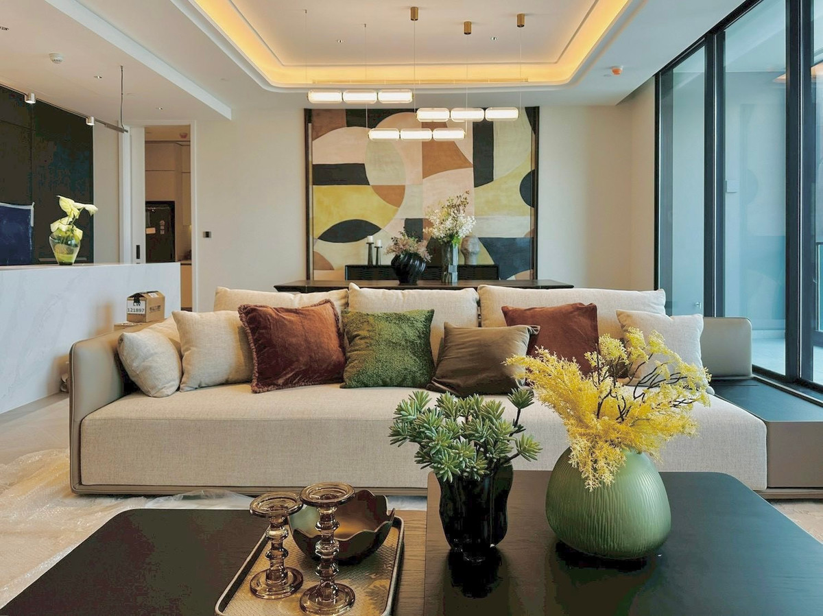Ultra-Luxury | 3 bedrooms, 4 bathrooms, 218 sq m., 30+ floor, Private Lift at ONE89 Wireless (One Bangkok) Ultra-Luxury | 3 bedrooms, 4 bathrooms, 218 sq m., 30+ floor, Private Lift at ONE89 Wireless (One Bangkok)