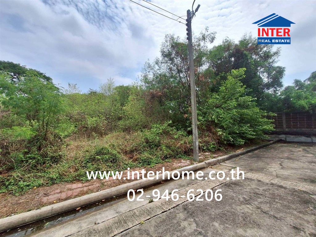 ที่ดินเปล่า 60.5 ตร.ว. หมู่บ้านชัยพฤกษ์ ซอยวัดลาดปลาดุก ถนนกาญจนาภิเษก ถนนรัตนาธิเบศร์ บางบัวทอง นนทบุรี