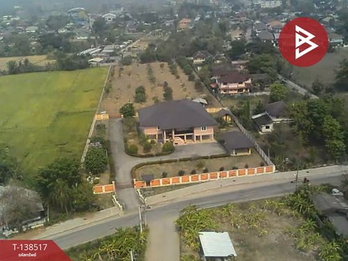 2-story detached house for sale with land, area 6 rai 1 ngan 70.0 square wah, San Kamphaeng, Chiang Mai.