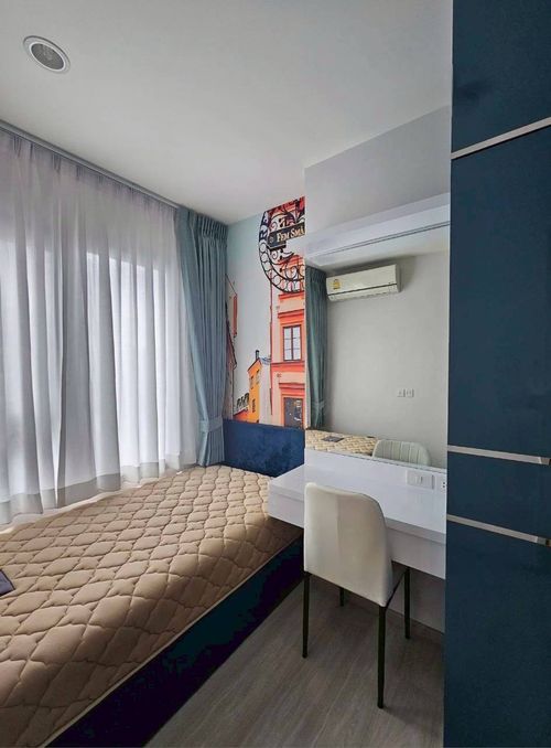 95691 - ขาย / ให้เช่า คอนโด Life Asoke ห้องใหม่ ชั้น 22 ตึกเหนือ ห้องสวย ตกแต่งใหม่ ไม่เคยปล่อยเช่า