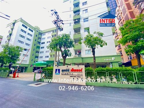 Condominium 32.12 sq m. Lumpini Center Lat Phrao 111, next to Vejthani Hospital. Between Soi Lat Phrao 111 and Soi Yuyen, Lat Phrao Road, Bang Kapi District, Bangkok