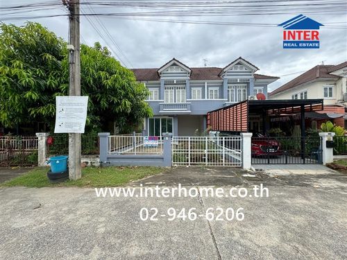 ทาวน์เฮ้าส์ 2 ชั้น 27 ตร.ว. หมู่บ้านปิยวรารมย์ คลอง 4 ใกล้ตลาดลาดสวาย ถนนรังสิต-นครนายก ถนนพระองค์เจ้าสายคอลง4 ธัญบุรี ปทุมธานี