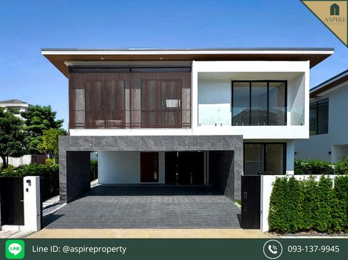 [ขาย] บ้านเดี่ยว 2 ชั้น สร้างใหม่ สวยงาม โครงการ EDEN ศรีนครินทร์-สวนหลวง นัดชมบ้านได้