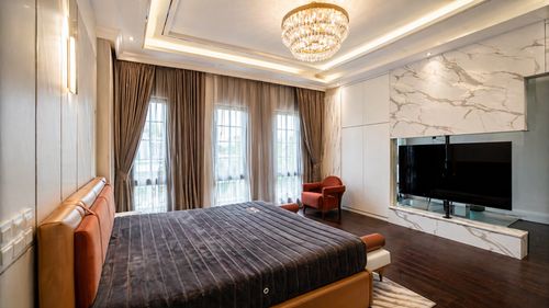 ♦ Super Luxury ♦ บ้านเดี่ยว 2 ชั้น 4 ห้องนอน 6 ห้องน้ำ | 163.50 ตร.ว. 500.00 ตร.ม. | ใกล้ สถานีหัวหมาก 9 นาที, รร.เตรียมอุดมศึกษาพัฒนาการ 10 นาที, โรงพยาบาลสมิติเวช 14 นาที