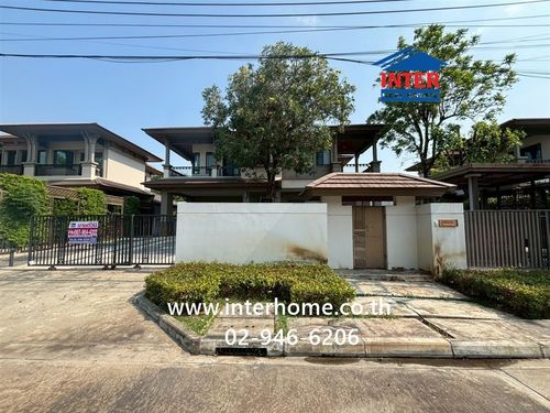 บ้านเดี่ยว 2 ชั้น 117.3 ตร.ว. หมู่บ้านมัณฑนาเลค วัชรพล ซอยสุขาภิบาล5 ซอย 63/2 ถนนสุขาภิบาล5 ถนนสายไหม เขตสายไหม กรุงเทพมหานคร