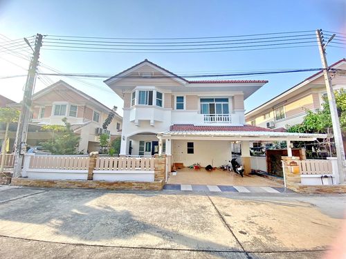 H0800♚ขาย บ้านเดี่ยว 3 ห้องนอน⚝หมู่บ้านมณีรินทร์บางแสน♜099-5919653,065-9423251▚Line@sureresidence