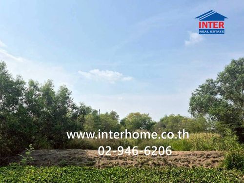 Empty land 1 rai 131 sq m. Empty land near Kamol Sports Park FBT. Suwinthawong Plaza Fresh Market. Empty land for sale, 1-1-31 rai, Soi Suwinthawong 102, Nong Chok District, Bangkok.