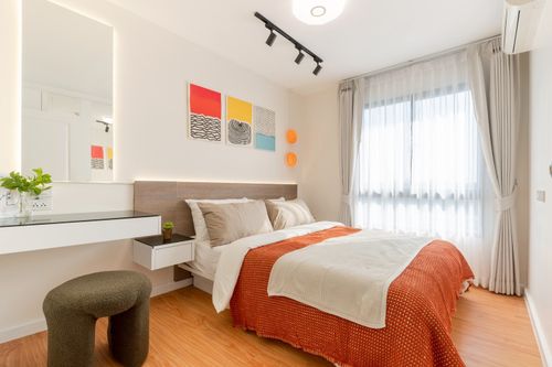 Condo for sale, cheapest in the project🔥 Ready to move in iCondo Sukhaphiban 2 ICondo Sukhaphiban 2 with full furniture ✨ Near the new Happyland Market