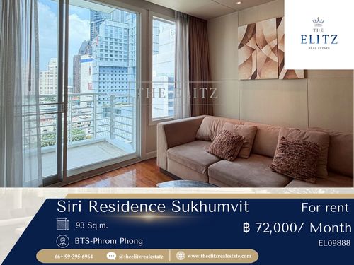 ✨Superior living...in the most valuable location of Bangkok at Siri Residence Sukhumvit 24 ✨