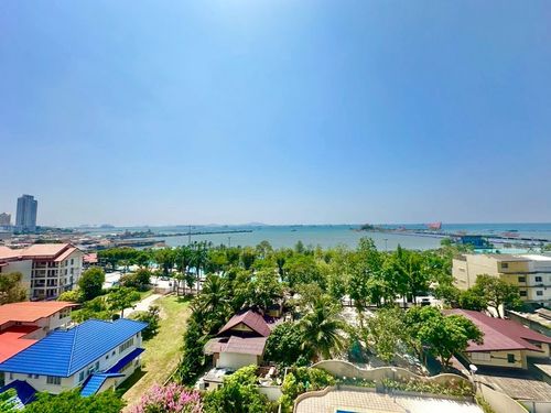 คอนโดศรีราชาเลี้ยงสัตว์ได้! Eastern Tower ห้องใหญ่ 2 ห้องนอน วิวทะเล