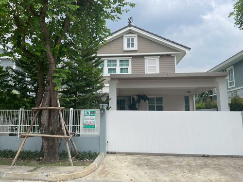 95886 - Single house for sale, Village Villaggio Rangsit-Klong 2, Villaggio Rangsit-Klong 2, beautiful house, new, ready to move in.
