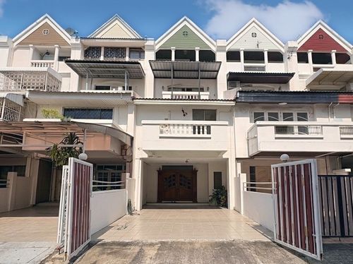 4-story Townhome Near SRT Red Line Wat Semian Nari / 4 Bedrooms (FOR SALE) BNS017