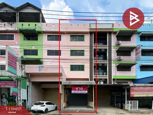 ขายอาคารพาณิชย์ 4 ชั้น เนื้อที่ 22 ตร.วา ถ.หนามแดง บางพลี สมุทรปราการ