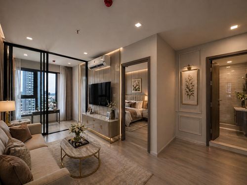 ไลฟ์ พหล-ลาดพร้าว  1ห้องนอน1ห้องเอนกประสงค์ ไซด์ใหญ่ตอบโจทย์ มีห้องทำงานส่วนตัว