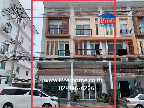 โฮมออฟฟิศ 4 ชั้น 25.7 ตร.ว. หมู่บ้านอาร์เคพาร์ค รามอินทรา-คู้บอน ใกล้ซาฟารีเวิลด์ ซอยเลียบคลองสอง24 (ซอย6) ถนนรามอินทรา ถนนเลียบคลองสอง เขตคลองสามวา กรุงเทพมหานคร